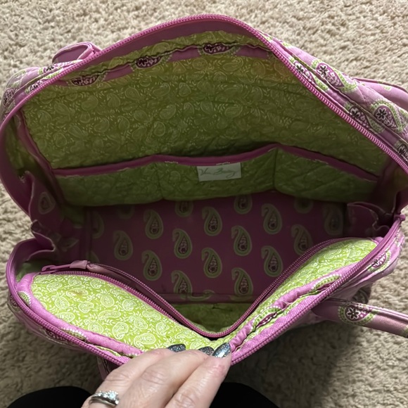 Vera Bradley Pink Paisley Women's Bag - Picture 2 of 3